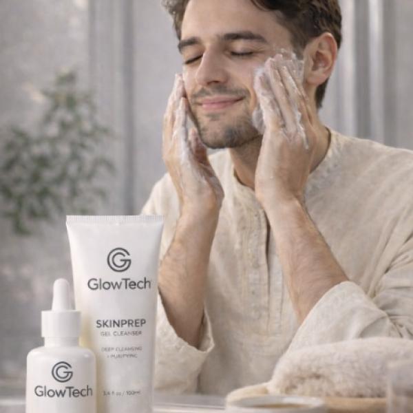 Skinprep Gel cleanser+clearboost serum anti acne