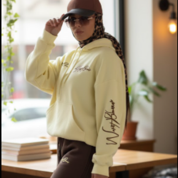 Ensemble capuche oversize et pantalon large