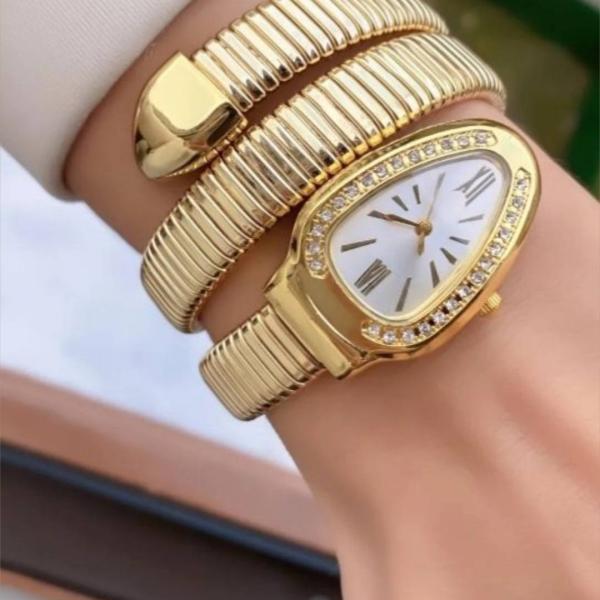 Montre élégante pour femme acier inoxydable stainless steel